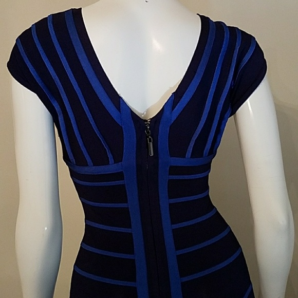 Bebe blue bandage dress - Picture 8 of 8